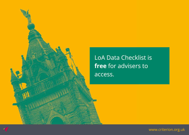 Data Checklist